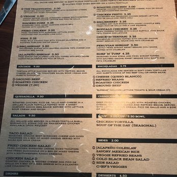 Cantina 76 - Menu - Bars Near Me - Mount Pleasant, South Carolina Cantina 76 - Menu - Bars Near Me - Mount Pleasant, South Carolina
