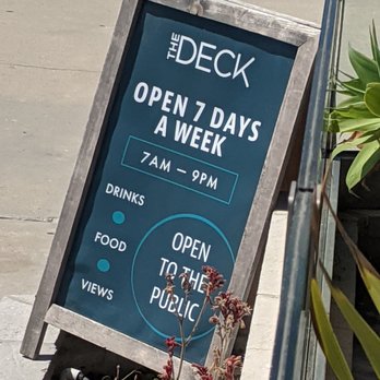 The Deck - Hours - Lounges Near Me - Pismo Beach, California