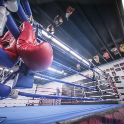 Genesis Health Clubs - West 13TH - Boxing ring at West 13th Genesis