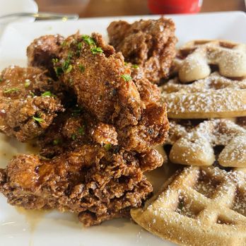 Hellenic - Chicken and waffles - Greek Near Me - Coral Springs, Florida Hellenic - Chicken and waffles - Greek Near Me - Coral Springs, Florida