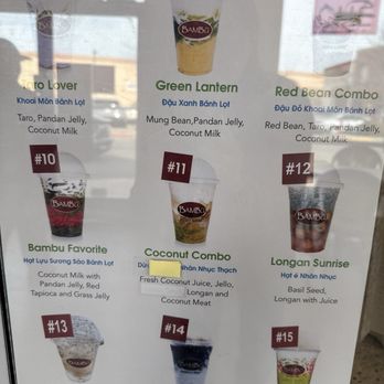 BAMBU - Drinks - Bubble Tea Near Me - Sacramento, California