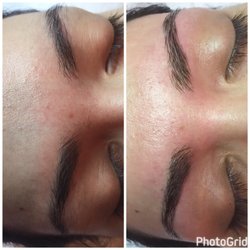 Waxing By Selene - Before and after picture of my wonderful guests brows :)