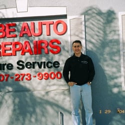 Abe's Auto Repair - Abe, himself.