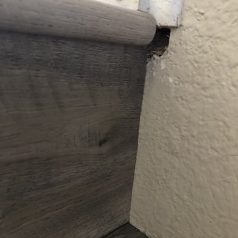 Langdon Floorcovering - Hole #1 on the staircase - Flooring Near Me - Murrieta, California