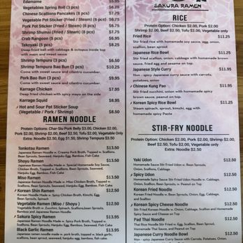 Sakura Ramen - Menu - Ramen Near Me - Southwest Ranches, Florida Sakura Ramen - Menu - Ramen Near Me - Southwest Ranches, Florida
