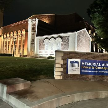 Sacramento Memorial Auditorium - sign - Performing Arts Near Me - Sacramento, California Sacramento Memorial Auditorium - sign - Performing Arts Near Me - Sacramento, California