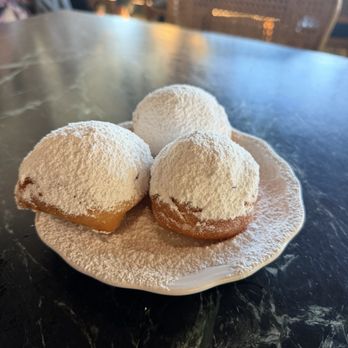 À L'ouest - Beignets. Again, they were okay. They were room temp and I thought should have been warm, if not hot. - French Near Me - San Diego, California À L'ouest - Beignets. Again, they were okay. They were room temp and I thought should have been warm, if not hot. - French Near Me - San Diego, California