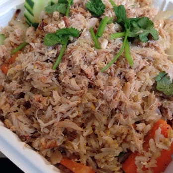 Bistro Siam - Crab fried rice: a must!! - Thai Near Me - Santa Clara, California