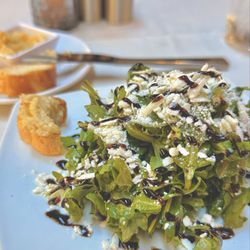 Bistango - Arugula salad, gluten free bread (no charge)