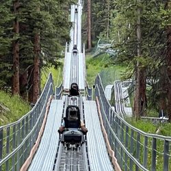Snowmass Village Mall - Unlimited ride on this mega awesome supeerrrrr long mountain coaster