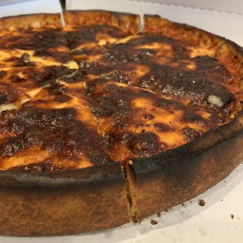 Mr. Beef & Pizza - a cheese pizza - Pizza Near Me - Chicago, Illinois