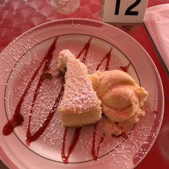 George's Cafe - Cheesecake with Vanilla Ice cream - Breakfast & Brunch Near Me - West Covina, California