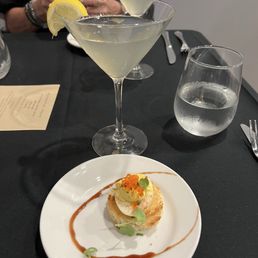 Deviled egg with caviar