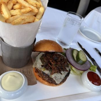 Hawks - Hawks Burger, French Fries and House Made Pickles - New American Near Me - Granite Bay, California