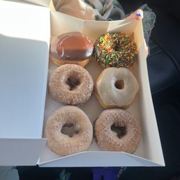 Half-dozen donuts!