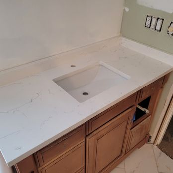 Granite Vision - Quartz vanity - Countertop Installation Near Me