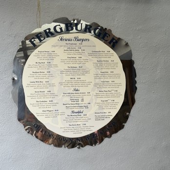 Fergburger - Menu - Burgers Near Me - Queenstown, OTA