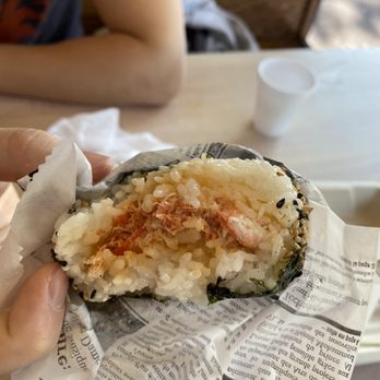 Rice Ball - Crabmeat riceball - my fave - Japanese Near Me - Austin, Texas