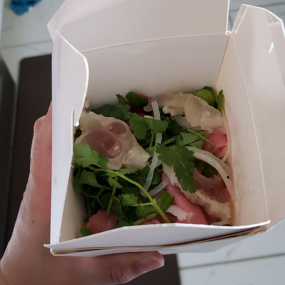 Pho 90 - Idk if this was the #30 or special. Looked the exact same when we dumped them out. HALF THE TO-GO BOX YALLS. - Vietnamese Near Me - Fresno, California