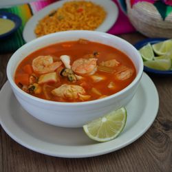 Caldo de camarónB