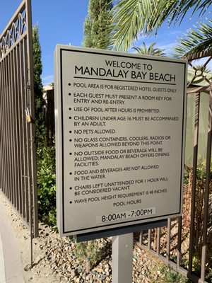 Mandalay Bay Beach by null