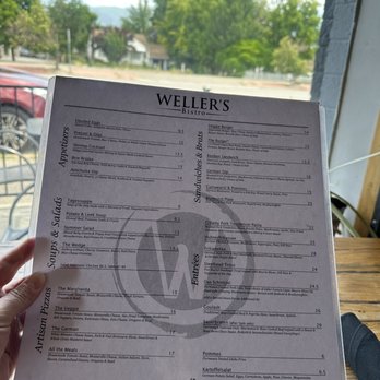Weller's Bistro - Menu with a view in the cutest little nook to eat! - German Near Me - Layton, Utah