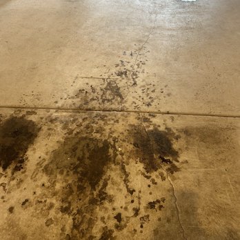Randy Overacre Painting - Before - oil leak from antique car.. - Painters Near Me - Virginia Beach, Virginia Randy Overacre Painting - Before - oil leak from antique car.. - Painters Near Me - Virginia Beach, Virginia