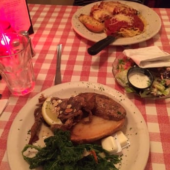 Peanut Bar Restaurant - Soft shell crap meal and chicken parmesan meal - American Near Me - Reading, Pennsylvania