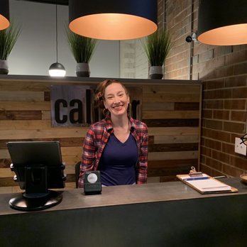 Caliber Men's Grooming - Smiling Happy face of Calber, Hali is awesome! - Hair Salons Near Me - Charlotte, North Carolina