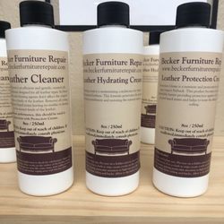 Becker Furniture Repair - We sell professional grade Leather Care Products! Give us a call and stop by to get yours today!