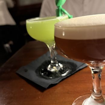 The Raymond 1886 - Alien pool party and espresso martini - New American Near Me - Pasadena, California