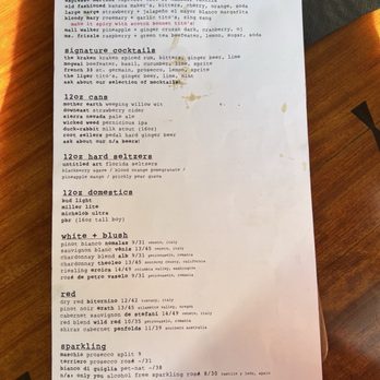Freeman's Grub & Pub - Winter seasonal alcohol menu February 2025 - New American Near Me - Greensboro, North Carolina