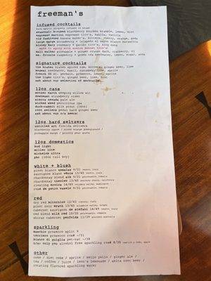 Menu photo 7 Freeman's Grub & Pub Greensboro, NC
