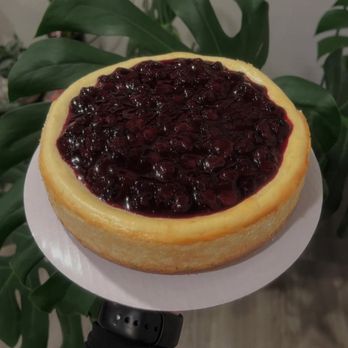 All Cake No Crumbs - Creamy cheesecake with blueberry compote - Desserts Near Me - Reno, Nevada All Cake No Crumbs - Creamy cheesecake with blueberry compote - Desserts Near Me - Reno, Nevada