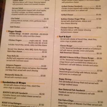Harvest Hill Golf Course - Menu side 2 - Golf Near Me - Orchard Park, New York Harvest Hill Golf Course - Menu side 2 - Golf Near Me - Orchard Park, New York