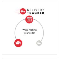 Pizza Hut - Delivery tracker