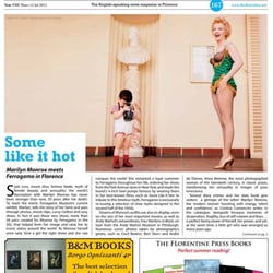 The Florentine - Front cover of The Florentine, Summer 2012