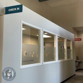Mountain Dog Sign Company - Privacy film, blade signage - Signmaking Near Me - Spokane, Washington Mountain Dog Sign Company - Privacy film, blade signage - Signmaking Near Me - Spokane, Washington