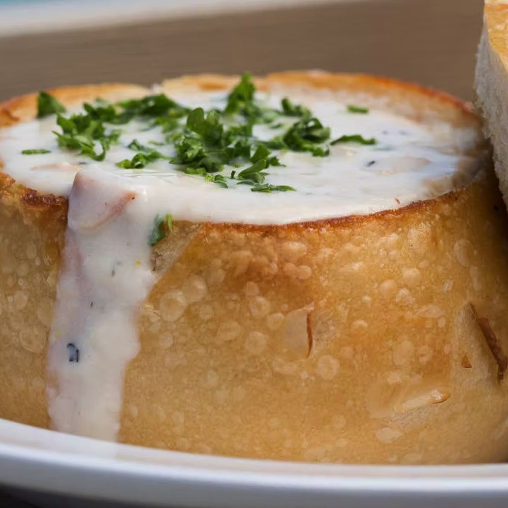 Mersea's - Mersea's clam chowder. - Bars Near Me - Avila Beach, California