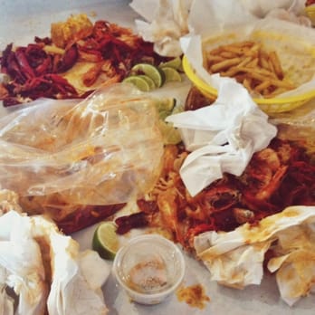 The Boiling Crab - The messy aftermath! - Cajun/Creole Near Me - San Jose, California The Boiling Crab - The messy aftermath! - Cajun/Creole Near Me - San Jose, California