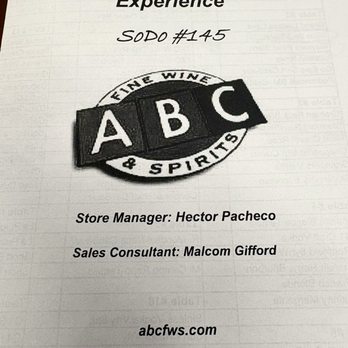 ABC Fine Wine & Spirits - Front cover of the wine and spirits tasting listing. - Beer, Wine & Spirits Near Me - Orlando, Florida