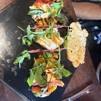 The Brickworks - Burrata and crispy prosciutto - Cocktail Bars Near Me - Whistler, British Columbia