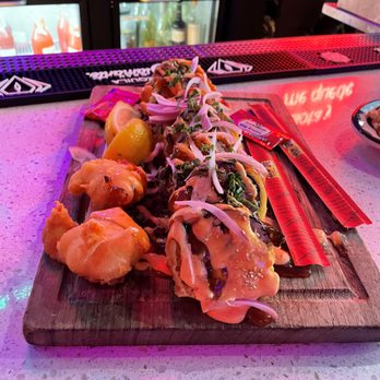 Kalaveras - Dragon Roll - Cocktail Bars Near Me - Hollywood, California Kalaveras - Dragon Roll - Cocktail Bars Near Me - Hollywood, California