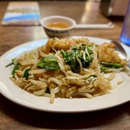 Lot Cha Stir-Fried Noodles with Shrimp Lot Cha Stir-Fried Noodles with Shrimp