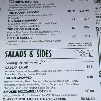 Prince Street Pizza - Menu - Pizza Near Me - Costa Mesa, California