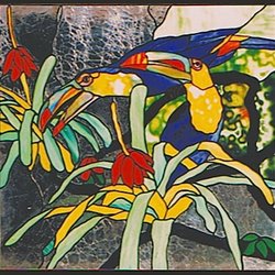 Zajda Glass Studio - Toucans