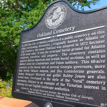Historic Oakland Cemetery - A heap of history in this cemetery - Landmarks & Historical Buildings Near Me - Atlanta, Georgia