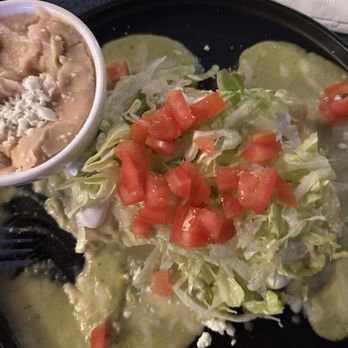 Perla Azul - Enchiladas Suizas with Chicken (Mother's Day 2024) - Seafood Near Me - La Habra, California Perla Azul - Enchiladas Suizas with Chicken (Mother's Day 2024) - Seafood Near Me - La Habra, California