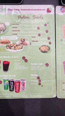 Menu photo 4 Nature's Table Orlando, FL