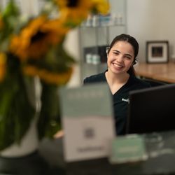 Radiance Dentistry - Our receptionist